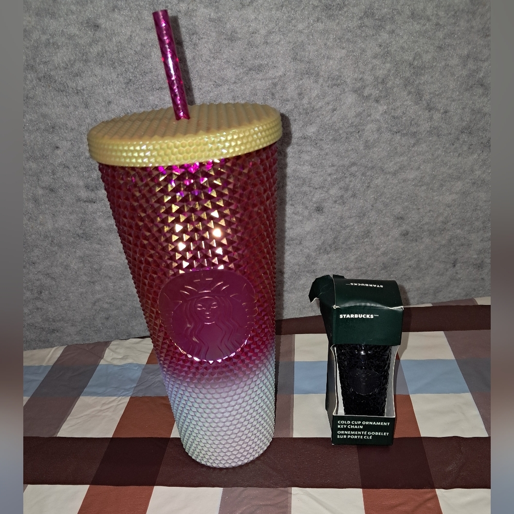 Starbucks Gradient Pink and Gold Tumbler